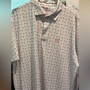 Rhoback XL Polo
Washed Cold and hung dry
Smoke free home